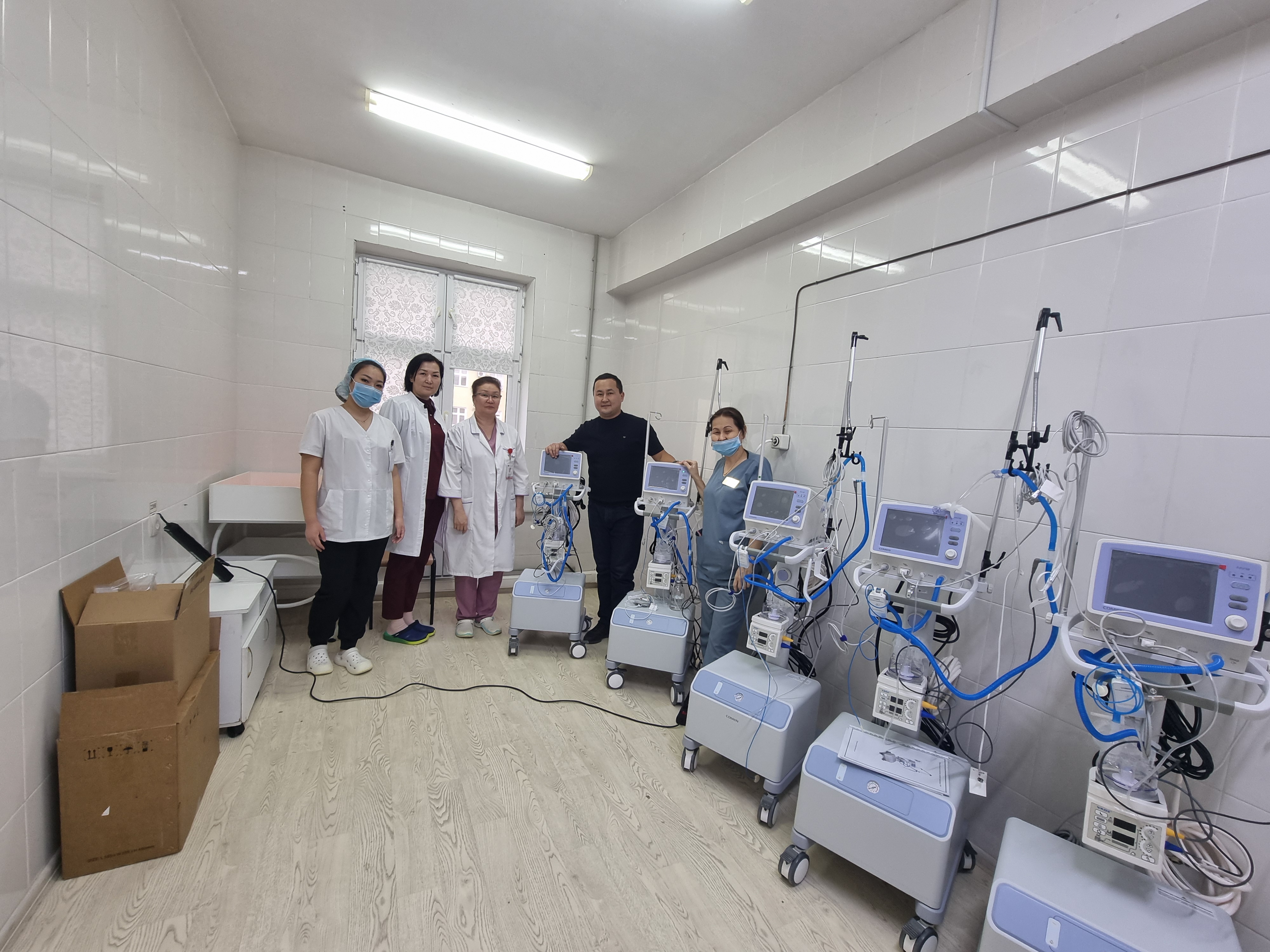 Поставка и установка оборудования в перинатальном центре Мангистауской области